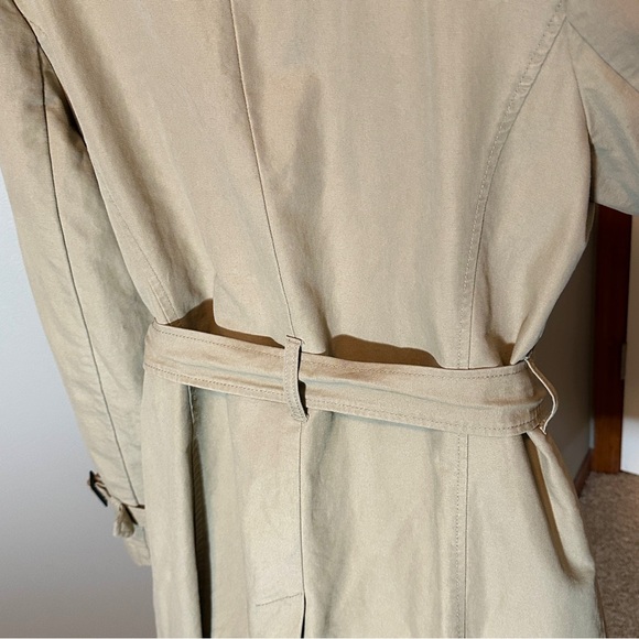 Ann Taylor LOFT Khaki Trench Coat - Picture 4 of 8